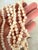 Stunning Three Strand Freshwater, Pearl Necklace For Sale - Image 4 of 4