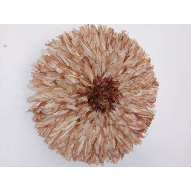 Mid-Century Modern Juju Hat Beige of 39" - 100 Cm For Sale - Image 3 of 4