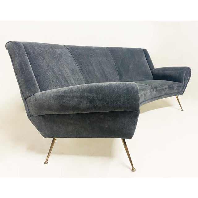 Vintage Sofa attributed to Gigi Radice For Sale - Image 4 of 8