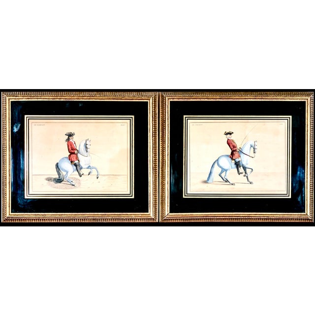Mid 20th Century Pair of Engravings After Baron Friedrich Wilhelm Von Eisenberg "Le Poupon" and "Le Parfait" in Handsome Vintage Frames For Sale - Image 11 of 11
