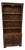 Late 20th Century Rustic Solid Wood Hutch Cabinet Bookcase Cupboard Farmhouse Display Storage For Sale