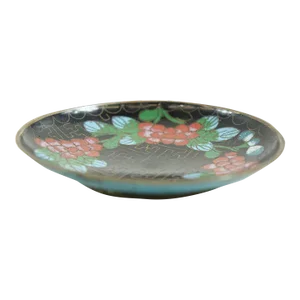 Vintage Chinese Cloisonné Plate