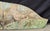 1940s Rare 80" Vintage c.1940's Concrete Frieze Triptych Wall Mounted Garden Art - Sun & Roosters / Chickens For Sale - Image 5 of 13
