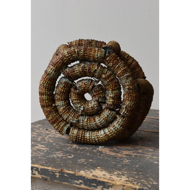 Vintage Folk Art Bottle Cap Sculptural Basket, Circa 1930s-40s For Sale - Image 14 of 15