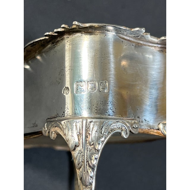 Edwardian English William Comyns Sterling Silver Desk Form Jewelry Box For Sale - Image 11 of 18