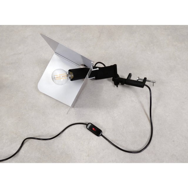 Triedro Clip Lamp by Joe Colombo for Stilnovo, 1980s For Sale - Image 9 of 16