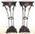 Antique Grand Entrance Italian Brass Griffins & Marble Display Stands - a Pair For Sale - Image 13 of 13