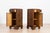 Art Nouveau German Ash Bedside Cabinets with Marble Tops, 1910, Set of 2 For Sale - Image 6 of 17