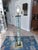 Hollywood Regency Vintage Hollywood Regency Etched Lily Floor Lamp in the Style of Frederik Raymond For Sale - Image 3 of 10