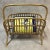 Rattan Magazine Rack, 1960s For Sale - Image 4 of 8