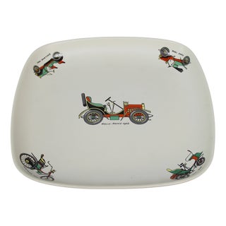 Vintage Decorative Tray in Ceramic, 1970s For Sale