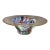 Giampaolo Nason Murano Millefiori & Gold Aventurine Glass Pedestal Bowl – 7.5” For Sale