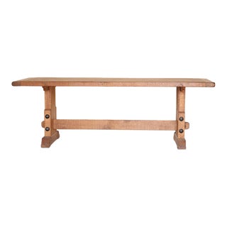 19th Century Antique French Farmhouse Dining Table For Sale