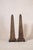 English Pair | Vintage Cast Iron Obelisks For Sale - Image 3 of 8
