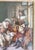 19th Century Continental European Dutch Style Tavern Genre Scene Painting, Signed For Sale - Image 9 of 16