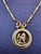 24 Karat Pure Gold Hand Made Yellow Gold Coin Necklace, 10.8 Gm, 18 Inch For Sale - Image 14 of 18
