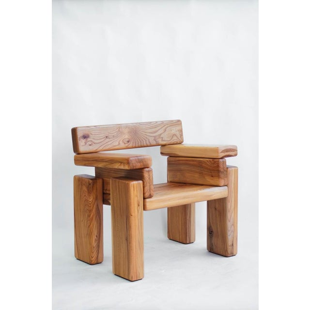 Not Yet Made - Made To Order Timber Armchair by Onno Adriaanse For Sale - Image 5 of 18