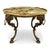 Brown Coffee Table in Bronze and Onyx For Sale - Image 8 of 8