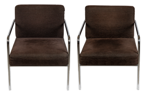 Vintage Italian Armchairs, 1970s, Set of 2