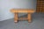 Antique Oak Arts and Crafts Library Desk Table For Sale - Image 4 of 6