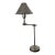 Ralph Lauren Anette Articulating Table Lamp in Polished Nickel For Sale