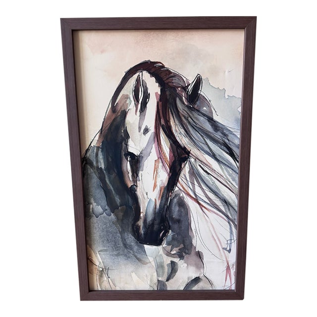 Leftbank Art Spirit” Framed Equestrian Canvas Artwork For Sale