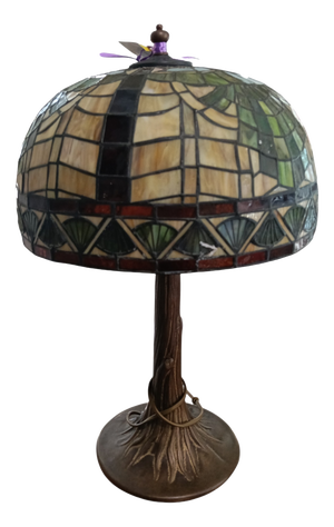 Metal Table Lamp, 1890s