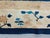 Textile An Excellent Example of Chinese Culture in a Qing Style on Royal Blue Background Color and Beige Border For Sale - Image 7 of 7