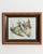 Mid 20th Century France Blue Wood Painting For Sale - Image 16 of 16