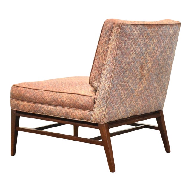 Mahogany Mid-Century Modern Lounge Chair by Paul McCobb For Sale