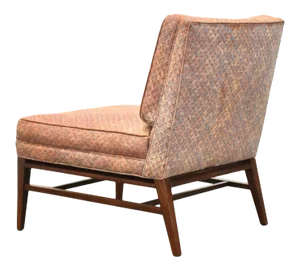 Mahogany Mid-Century Modern Lounge Chair by Paul McCobb