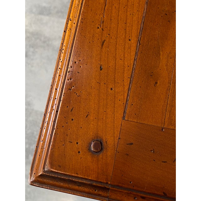 Vintage Side Table in Cherry Wood, 1950 For Sale - Image 17 of 18