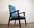 Vintage 1960's Mid century Modern lounge armchair for sale. It's an authentic Mid-century chair, and was manufactured by...