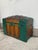 Wood Large Antique Victorian Oak Banded Dome Top Steamer Trunk Chest, Maier For Sale - Image 7 of 16