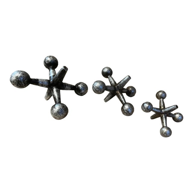 Vintage Metal Jax- Set of 3 For Sale