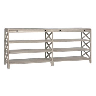 NOIR Sutton Console, White Wash For Sale