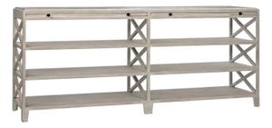 NOIR Sutton Console, White Wash
