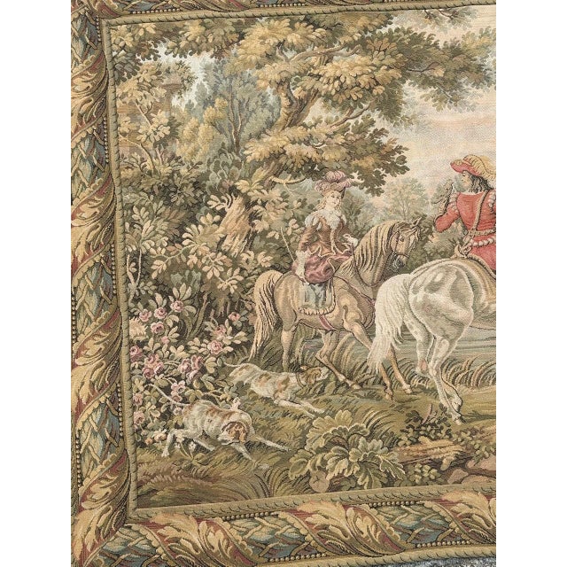 1960s French Aubusson Tapestry by Jacquard, 1960s For Sale - Image 5 of 18