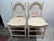 Design Plus Gallery presents a Pair of Four French Provincial Counter Stools from Sunrise Home. The stools have an off...