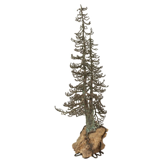Bronze Belva Ball Brutalist Tree Sculpture Bronze Geode Mid-Century Modern 20th Century For Sale - Image 8 of 12