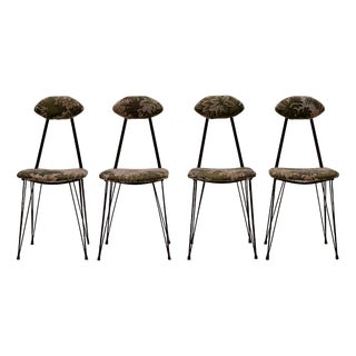 Mid-Century Italian Dining Chairs, 1960s, Set of 4 For Sale