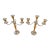 Exquisite Pair of Sterling Silver Three Arm Candelabra by America's Celebrated Silversmith Gorham Silver Company For Sale