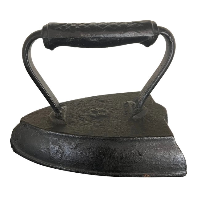 Antique Cast Iron Flat Iron For Sale