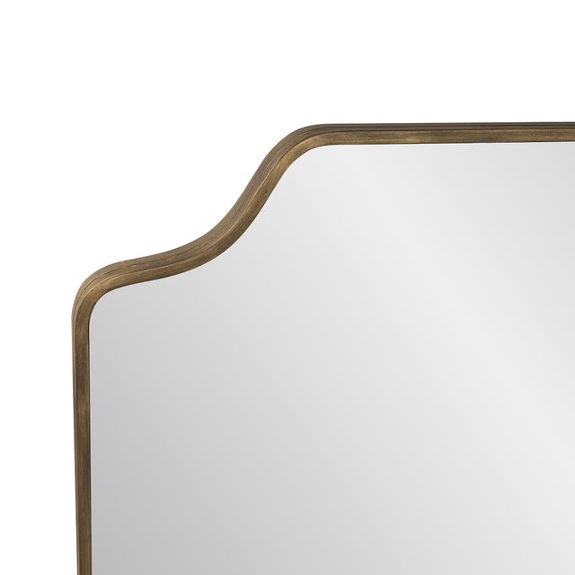 Kenneth Ludwig Chicago Maison Wave Mirror For Sale - Image 4 of 11