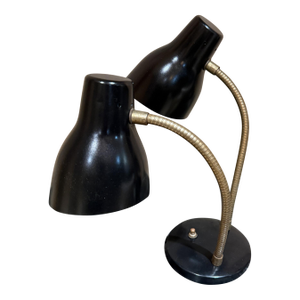 Mid-Century Modern Double-Headed Desk Lamp Lightolier Style