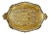 Vintage Italian Florentine Gilt Wood Tray For Sale