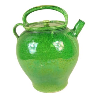 Late 19th Century French Water Jug From Provence For Sale