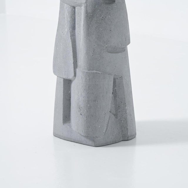 Jan Keustermans, Abstract Sculpture, Blue Stone For Sale - Image 16 of 18