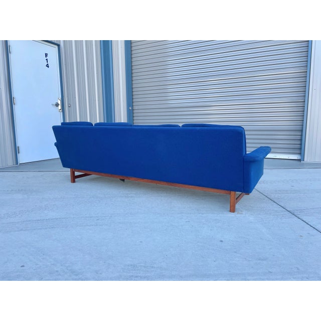 1960s Danish Modern Teak Sofa For Sale - Image 12 of 13