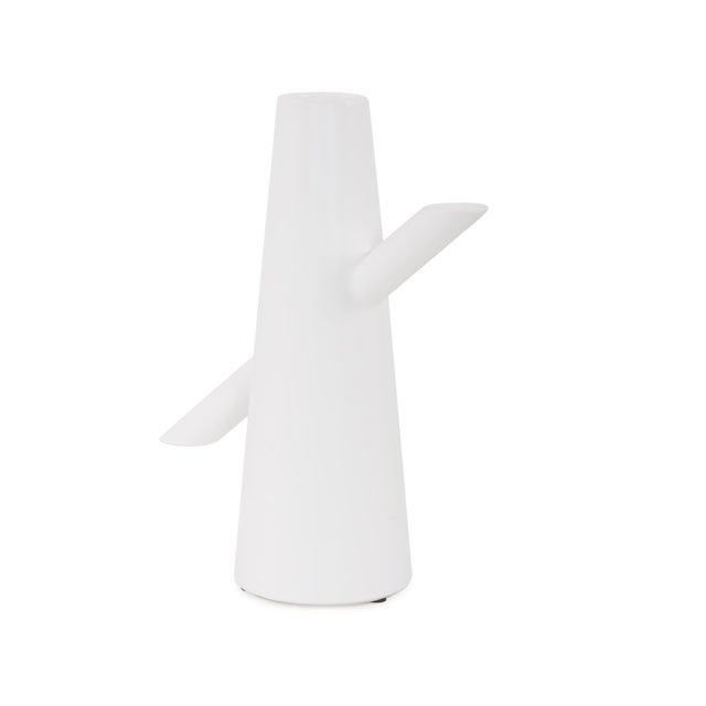 A beautiful collection of matte white ceramic vases were designed with a strong Scandinavian influence. The simple yet...